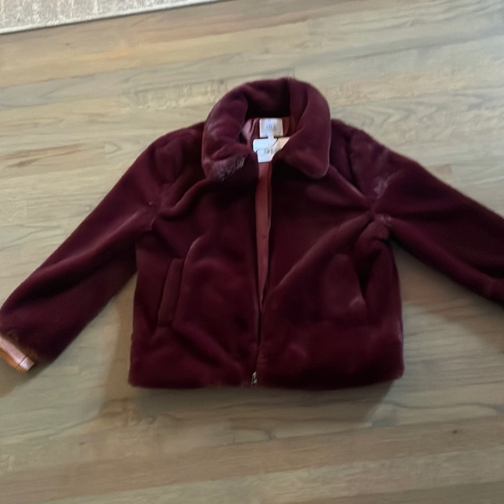 NWT Faux fur bomber